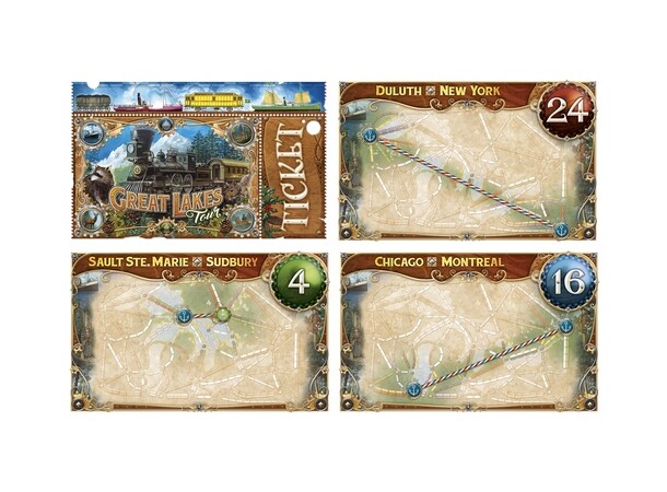 Ticket to Ride Rails & Sails Brettspill Frittstående spill